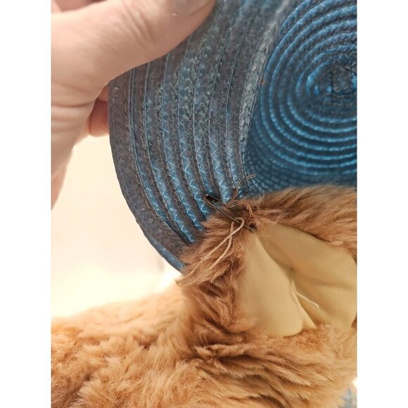 Vintage 1984 Furskins Teddy Bear Xavier Roberts  22" Stuffed Signed cabbage patc - Picture 10 of 11